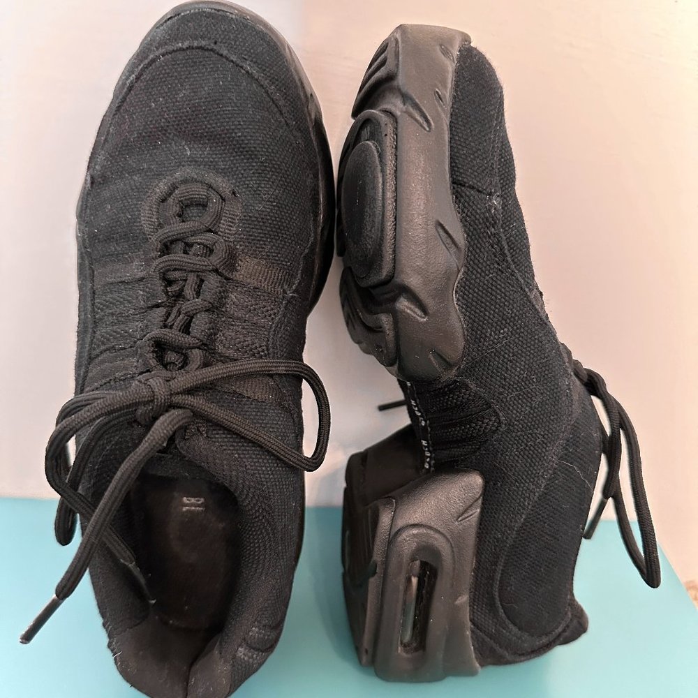 Bloch Spilt Sole Dance Sneakers - Black